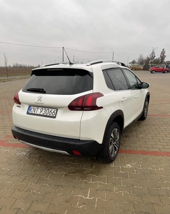 Peugeot 2008 cena 57500 przebieg: 46031, rok produkcji 2018 z Wieleń małe 254
